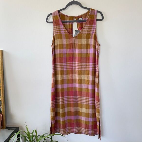 Kavu Spring Plaid Rita Dress Cotton S - Picture 3 of 15